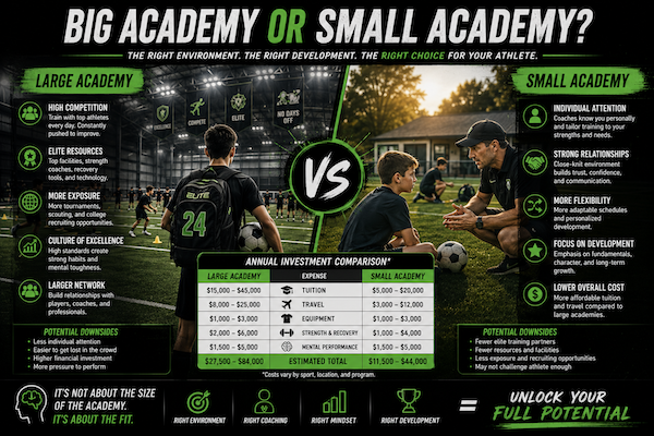 How to choose the right academy for your athlete