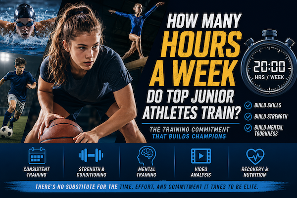 How Many Hours a Week do Top Junior Athletes Train? And Why it Matters