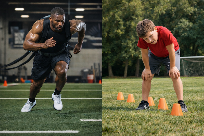 The real difference between professional athletes and amateur athletes